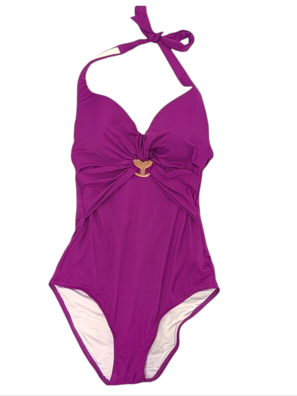 Lisa Blue Call Of The Whale   One Piece Swimsuit Small